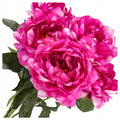 SZTUCZNE KWIATY Bukiet Peonia Piwonia jak żywe Kompozycja Stroik Róż 45cm