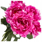 SZTUCZNE KWIATY Bukiet Peonia Piwonia jak żywe Kompozycja Stroik Róż 45cm