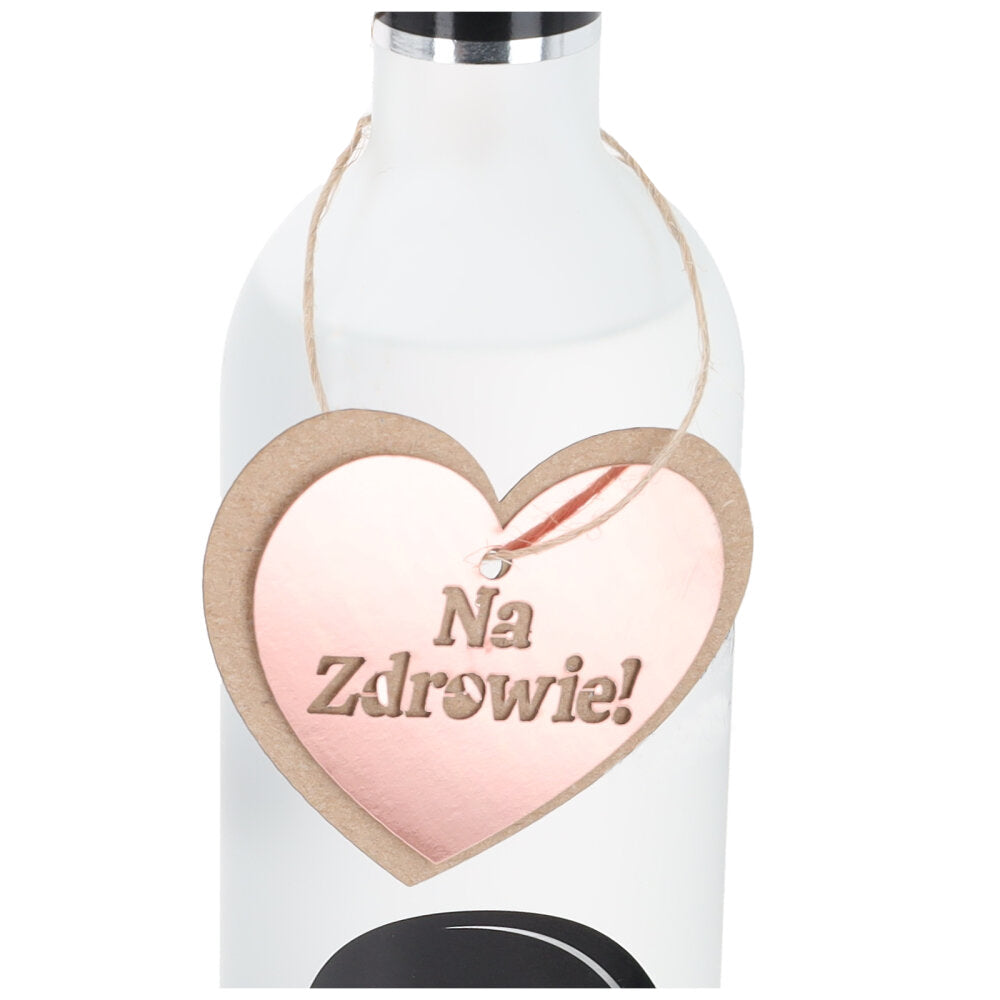 Zawieszki Na Butelkę Weselną Ozdoba Na Alkohol