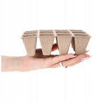 DONICZKI do Rozsady TORFOWE doniczka do sadzenia ROŚLINY 12x4,5cm 5x12szt