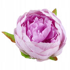 Peonie Piwonie Główki Kwiatowe Wyrobowe Lawendowy 6szt 8cm KWIATY SZTUCZNE