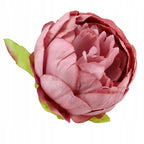 Peonie Sztuczne Brudny Róż Główki Kwiatowe Ozdoba Kompozycja Dekoracja