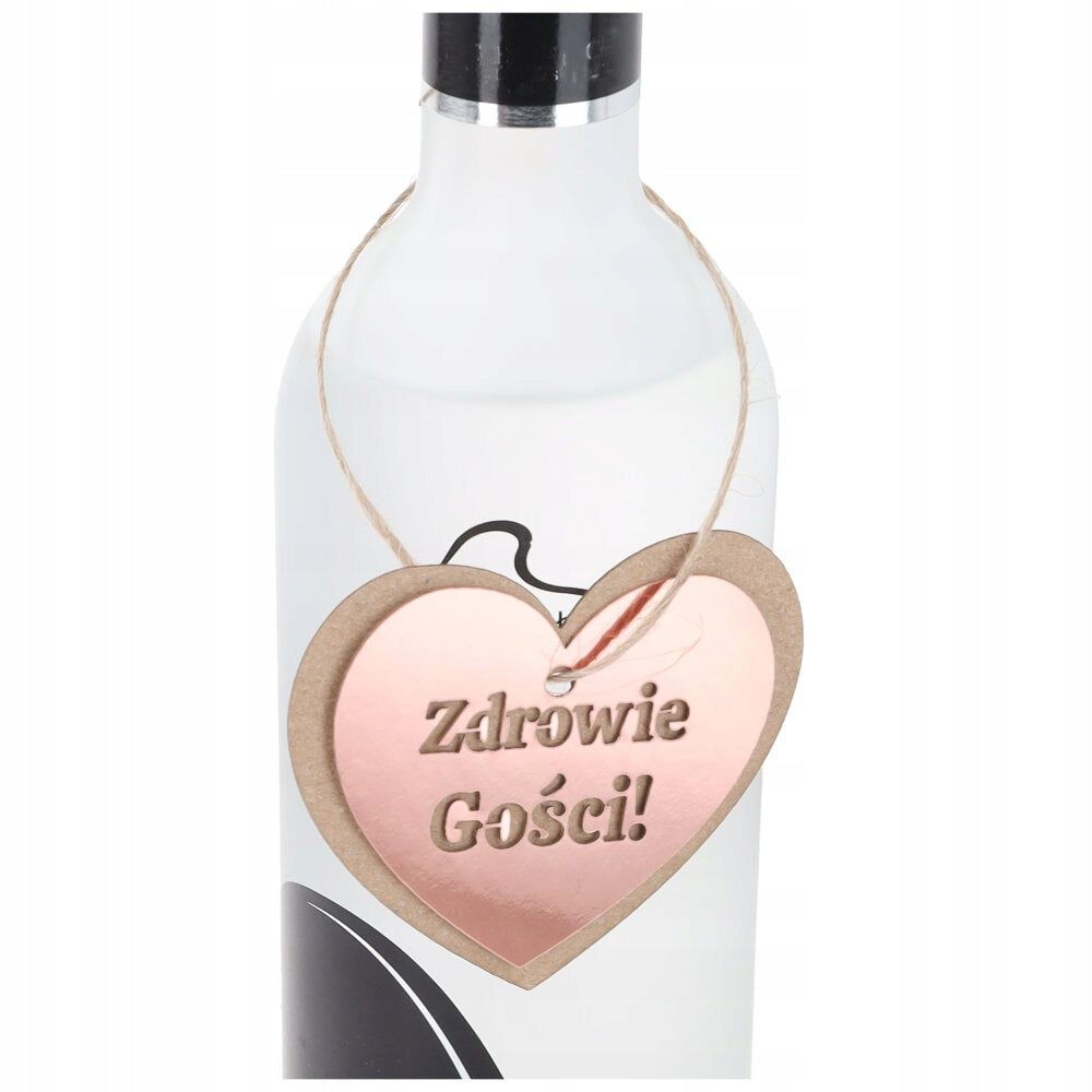 Zawieszki Na Butelkę Weselną Ozdoba Na Alkohol