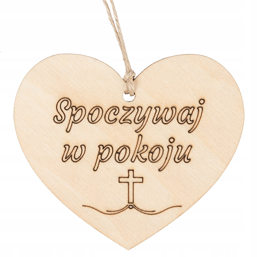 Zawieszka Na Znicz Dekoracja Spoczywaj W Pokoju