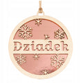 Bombka Drewniana Ozdoby Choinkowe Ozdoba Z Drewna
