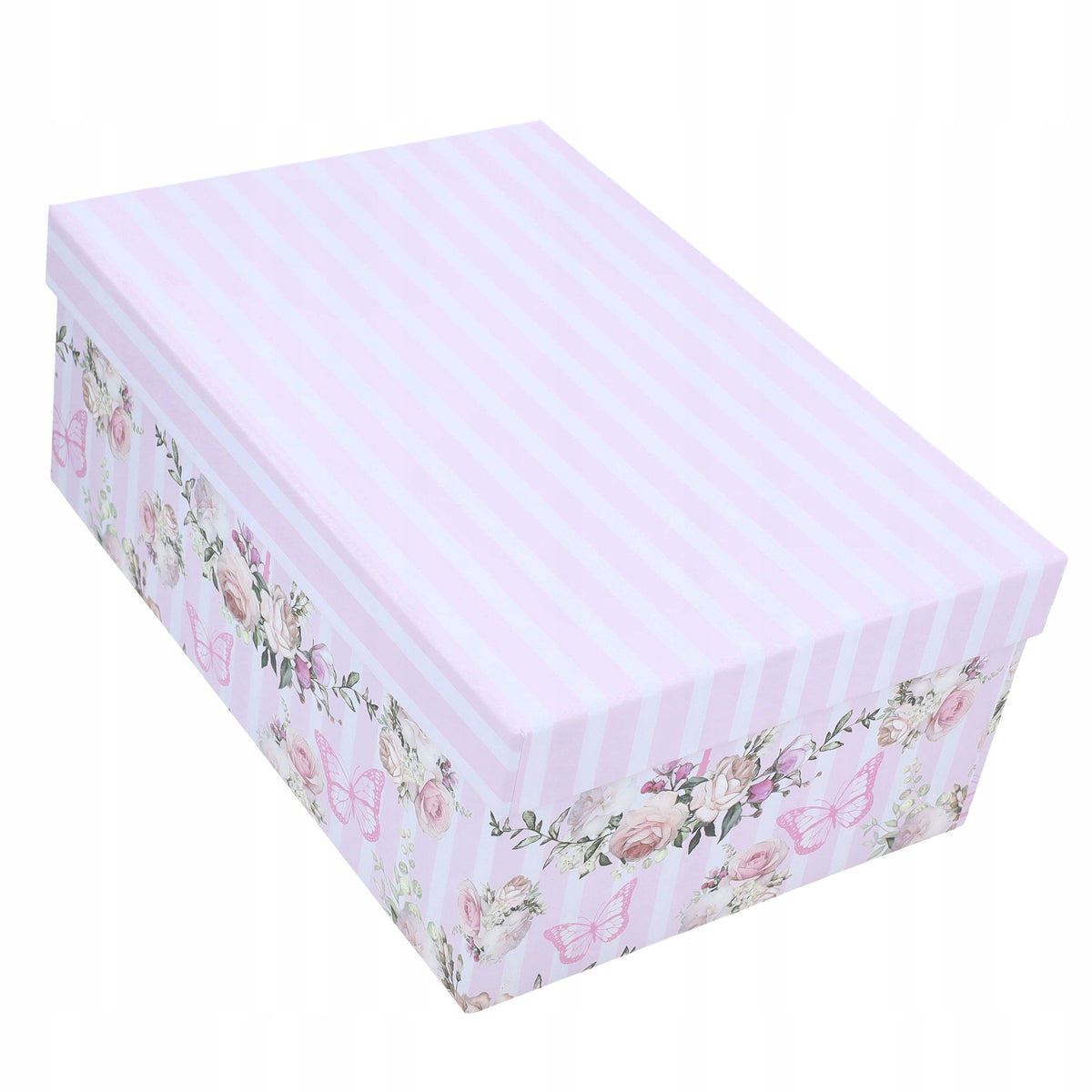 FLOWER BOX na Urodziny BOX Baby shower DIY dla Dziewczynki Imieniny