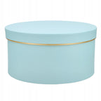 Flower Box Mały Okrągły Miętowy Aranżacja Kwiatowa Box DIY Kwiaty Dla Mamy