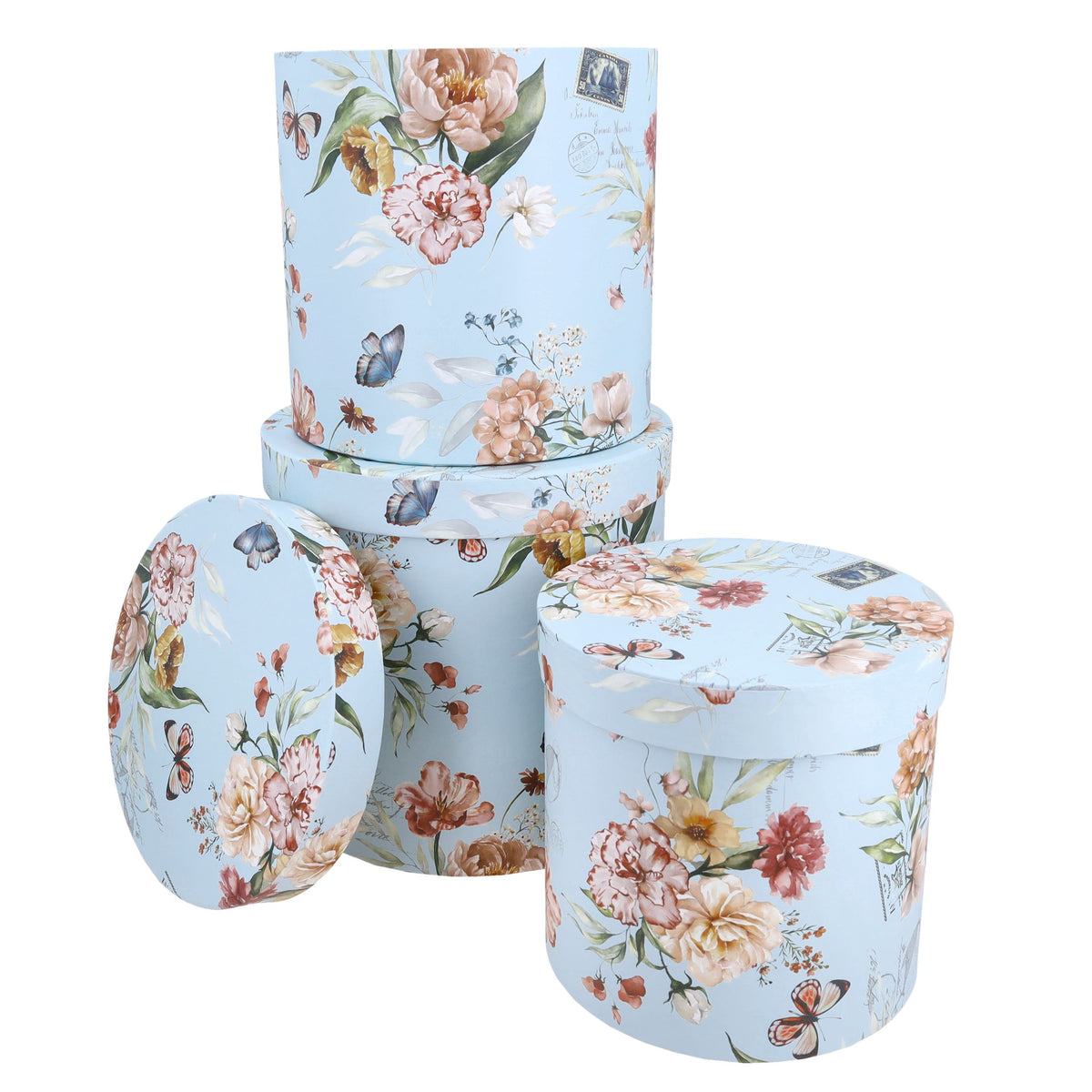 FLOWERBOX prezentowy Imieniny PUDEŁKO dekoracyjne DIY BOX na Urodziny