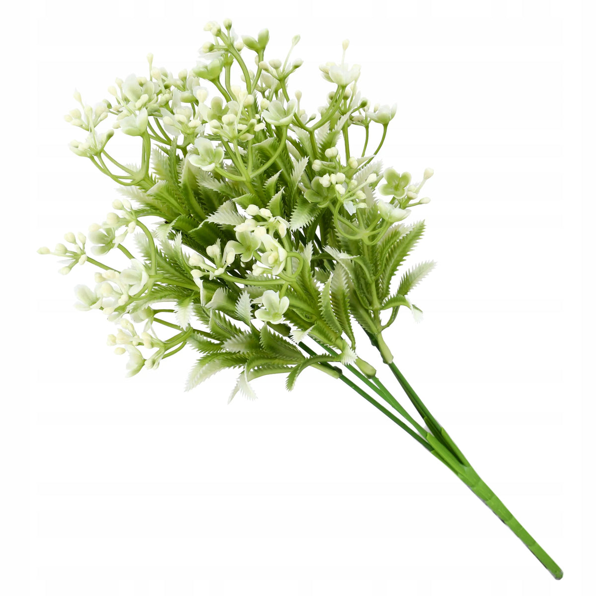 GIPSÓWKA SZTUCZNA GAŁĄZKA kwiaty sztuczne dekoracja STROIK listki kwiatki
