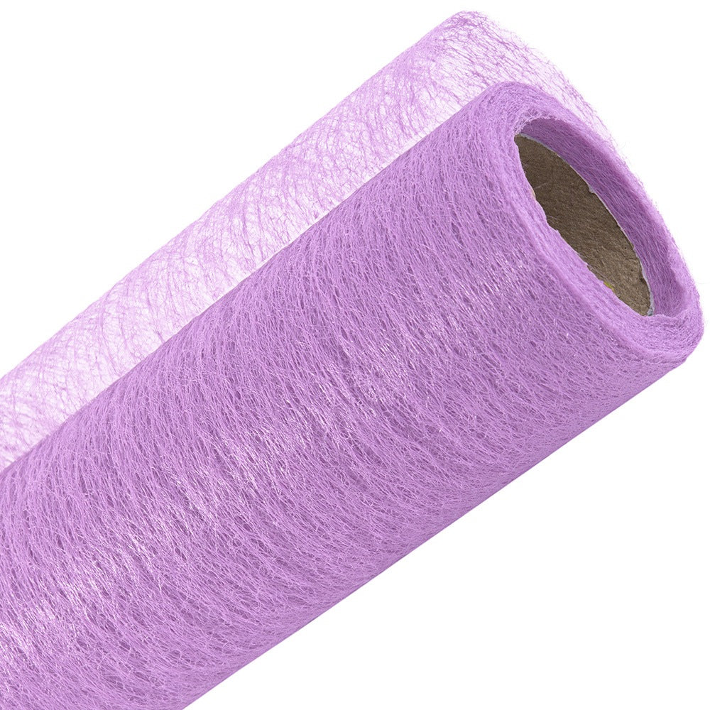 Flizelina 50cm/7m Fioletowy Dekoracje Na Stół Bieżnik Organza na Rolce