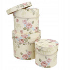 Flower Box Duży Okrągły Żółty w Kwiaty Dodatek do Kwiatów Bukiet DIY Ślub