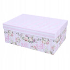 PUDEŁKO DEKORACYJNE na prezent Imieniny FLOWER BOX na Urodziny DIY