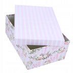 PUDEŁKO DEKORACYJNE na prezent Imieniny FLOWER BOX na Urodziny DIY
