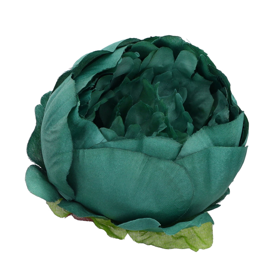 Główka Peonia Turkus 6szt Zestaw Główek wyrobowych 10cm Kwiaty Sztuczne
