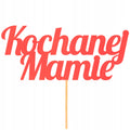 Topper Na Tort Prezent Dla Mamy Ozdobny Toper