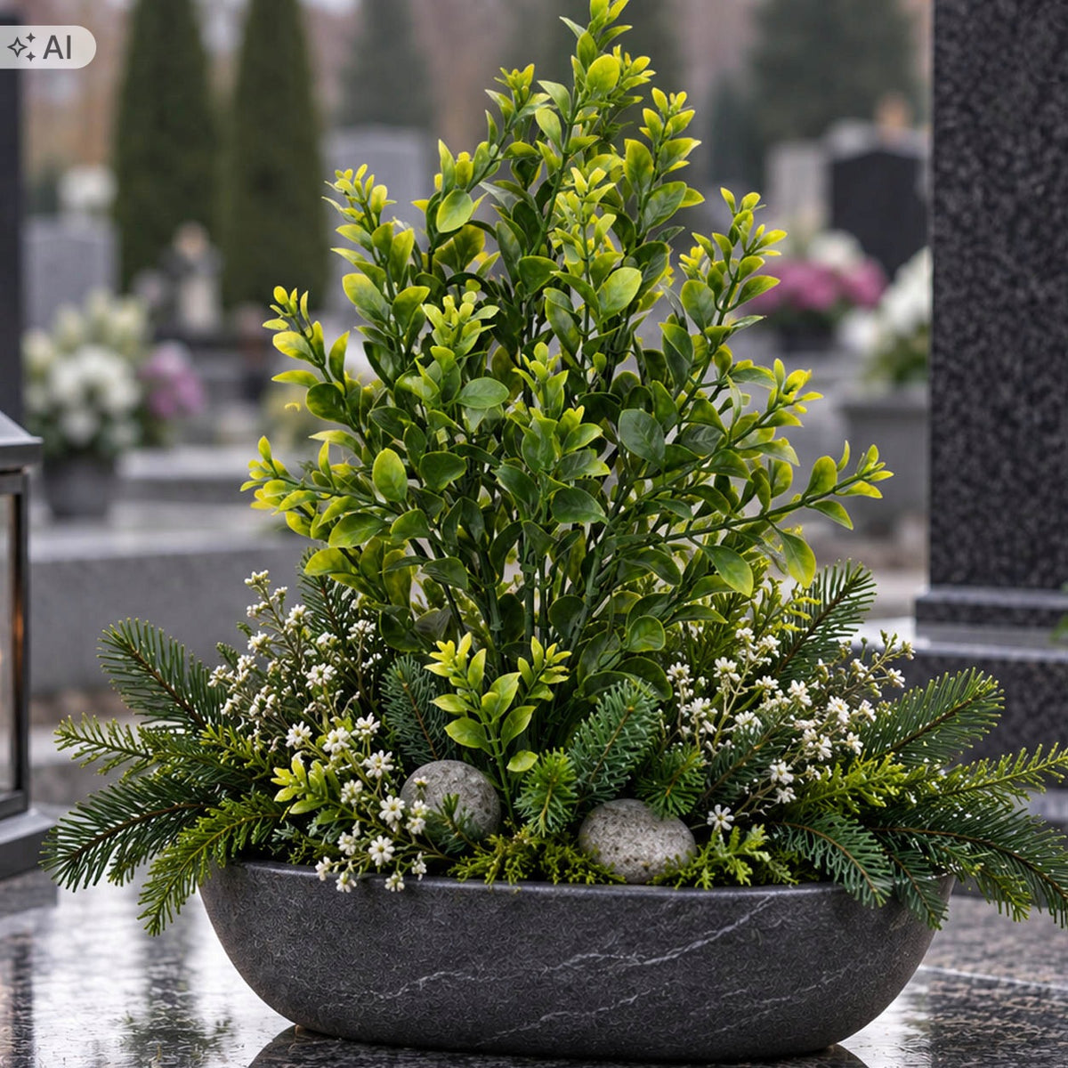 Kwiaty sztuczne GAŁĄZKA 36cm jak żywe gałązka uzupełniająca do bukietu