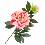 Peonia Gałązka SZTUCZNE KWIATY Dekoracyjna Ozdobna 70cm Peonie do wazonu