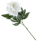 Gałązka Peonia 77cm Biel Piwonia Peonia Kwiaty Sztuczne Jak Żywe Do Wazonu