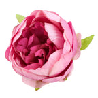 Peonie 6 szt Zestaw Główki Kwiatowe Wyrobowe 8cm Na Cmentarz Ozdoba STROIK