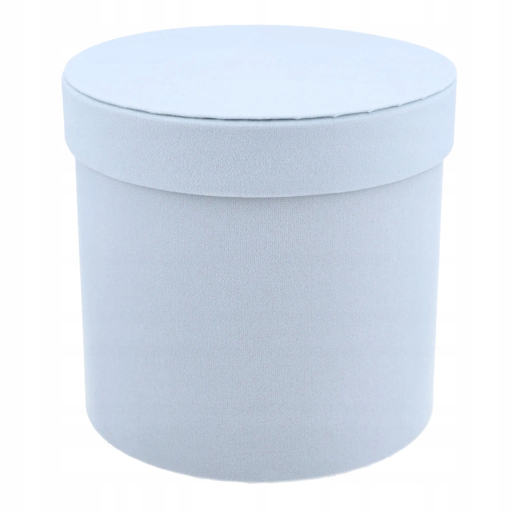 Flower Box Błękit Mały 12cm Eleganckie Pudełko Na KWIATY Do Dekoracji