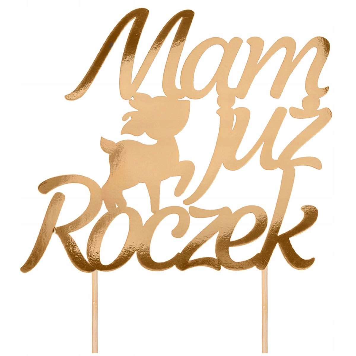 Topper Na Tort Dekoracje Urodzinowe Ozdoby Tortu Ozdoba Urodziny Roczek