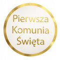 Koło Drewniane Na Komunię Świętą Ozdoba Komunijna Wisząca Łapacz
