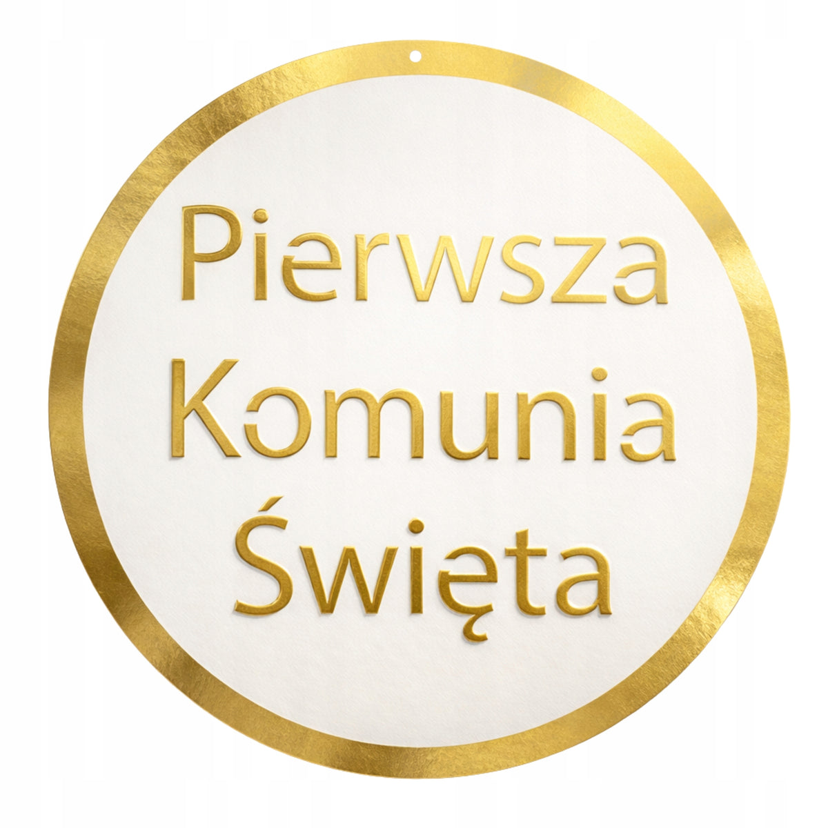 Koło Drewniane Na Komunię Świętą Ozdoba Komunijna Wisząca Łapacz