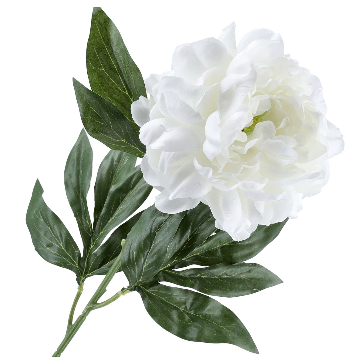 Gałązka Peonia 77cm Biel Piwonia Peonia Kwiaty Sztuczne Jak Żywe Do Wazonu