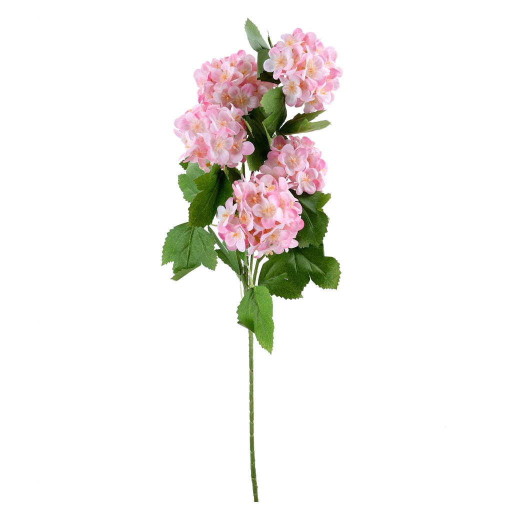 BUKIET KWIATÓW HORTENSJI 68cm HORTENSJE KWIATY SZTUCZNE na Stroik STROIKA
