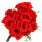 Bukiet Peonia Czerwona 3szt