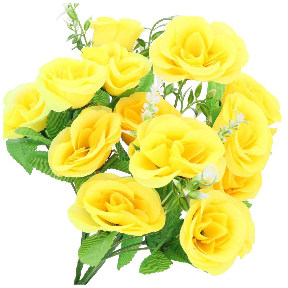 Bukiet Peonia Żółta 3szt
