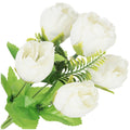 Bukiet Peonie Ecru 5 Kwiatów