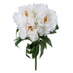 BUKIET PEONII kwiaty sztuczne JAK ŻYWE do wazonu BUKIET KWIATÓW peonia 50cm