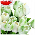 PREZENT NA DZIEŃ MATKI FLOWERBOX TULIPANY SILIKONOWE 30szt BUKIET TOPPER