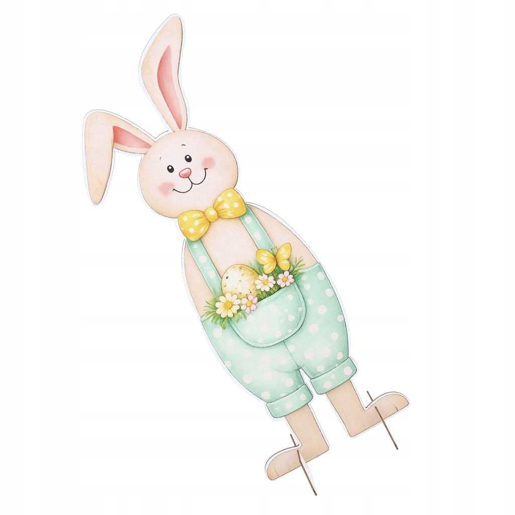 ZAJĄCE wielkanocne 2szt DUŻY ZAJĄC WIELKANOCNY figurki na WIELKANOC 36cm