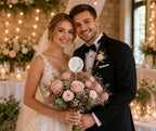 TOPPER na Tort Bukiet Ślub Prezent Dekoracje Flower box Pamiątka