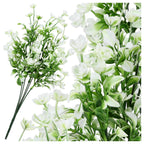 GAŁĄZKI dekoracyjne sztuczne KWIATY na cmentarz stroik kompozycja gałązka