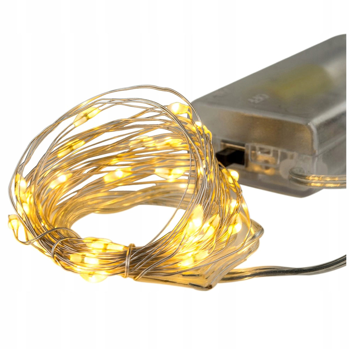 Lampeczki Ledowe Ciepłe Światło Lampki Led 10szt 200cm
