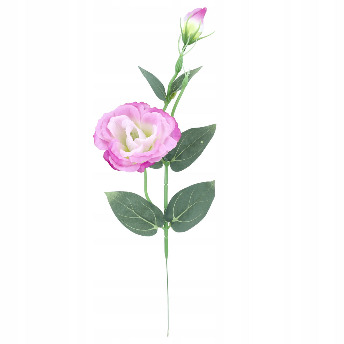 KWIATY SZTUCZNE EUSTOMY EUSTOMA gałązka dekoracyjna 50cm kompozycja BUKIETU