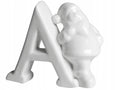 Mikołaj Ceramiczny Figurka Ceramika Literka A