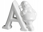 Mikołaj Ceramiczny Figurka Ceramika Literka A