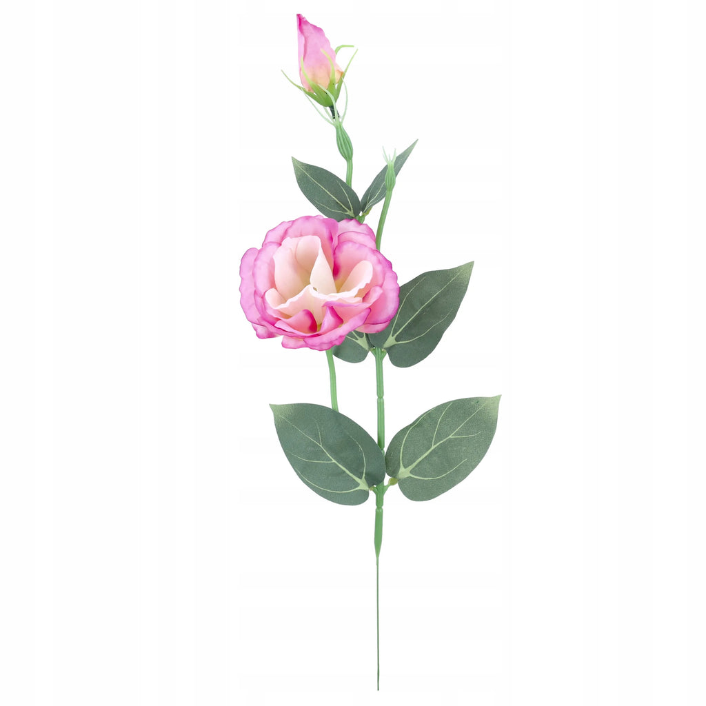 EUSTOMA SZTUCZNA KWIATY SZTUCZNE jak żywe GAŁĄZKA EUSTOMY 50cm na STROIK