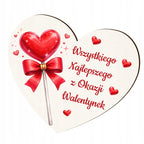 MAGNES WALENTYNKI wszystkiego najlepszego DEKORACJA prezent WALENTYNKOWY