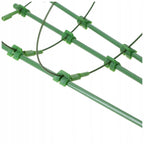 PODPÓRKA do kwiatów roślin solidna podpora pierścieniowa mocna zielona 60cm