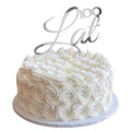 Topper Sto Lat Dekoracja Ozdoba Tort Urodzinowy Topper Papierowy Srebrny
