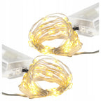 LAMPKI LED choinkowe 4m ciepłe światło DEKORACJA ozdoby świąteczne na STÓŁ