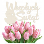 TOPPER KURCZAK WIELKANOCNY do dekoracji ŚWIĘCONKI BUKIETU na WIELKANOC