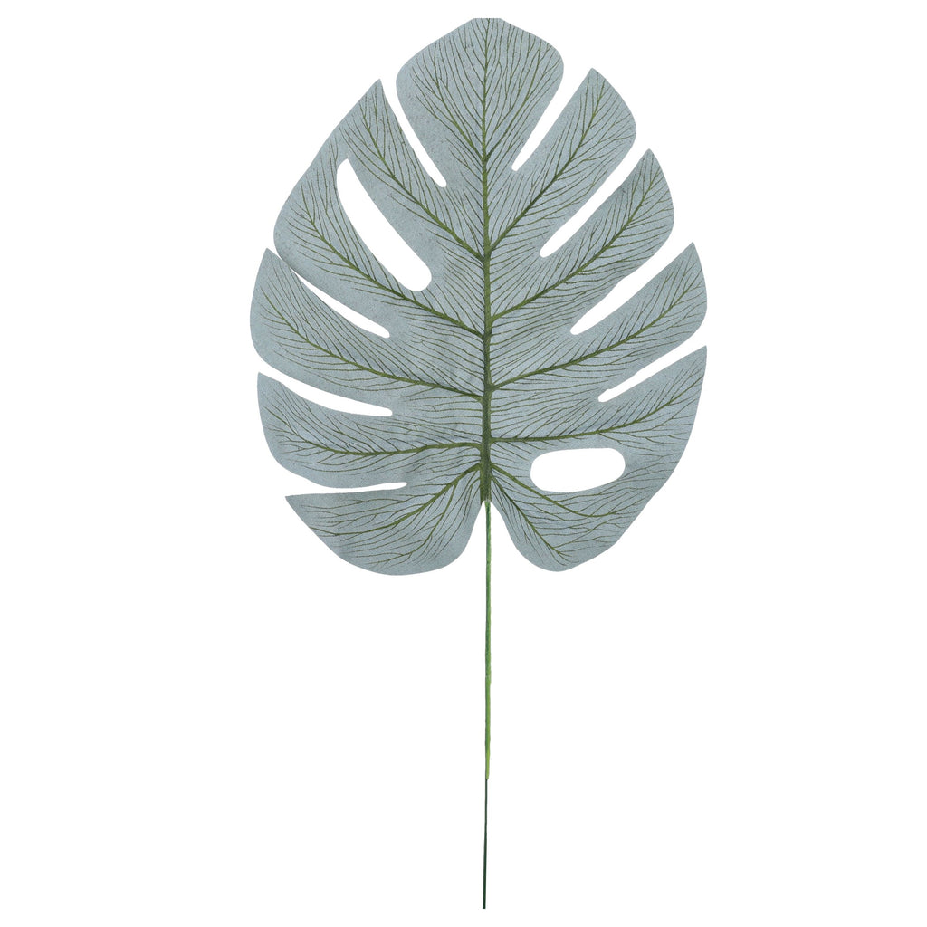 Liście MONSTERA omszałe 12 szt Zestaw Kwiaty Sztuczne Jak Żywe STROIK