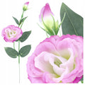 KWIATY SZTUCZNE EUSTOMY EUSTOMA gałązka dekoracyjna 50cm kompozycja BUKIETU