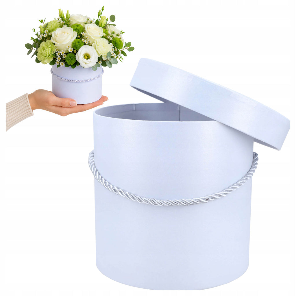 PUDEŁKO PREZENTOWE FLOWERBOX na prezent DZIEŃ MAMY ŚLUB KOMUNIA upominek